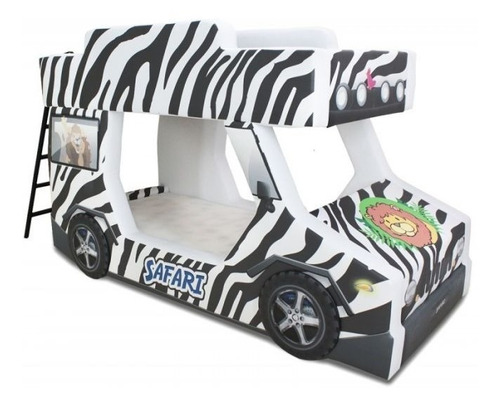 Beliche Adventure - Estampa Zebra - Estofada - Safari