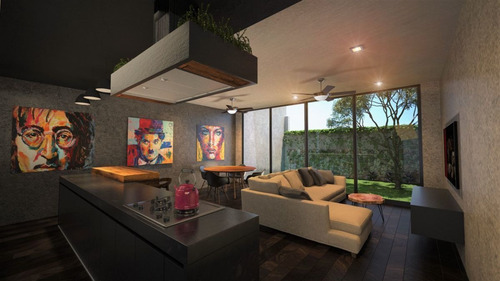 Imagen 3 de 12 de Preventa De Townhouse Mod. A En Priv., Kuro, Mérida, Yucatán