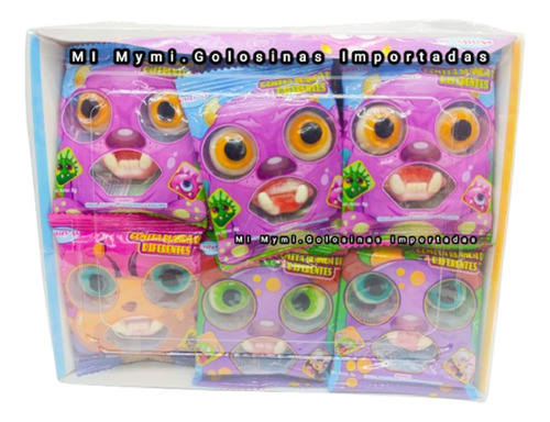Gomitas Ojos Ojitos+ Dientes X 30u Golosinas Importadas