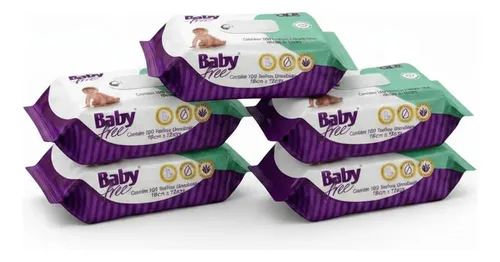 Lencostoalhas Umedecidos Baby Free 500un