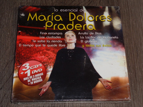 Lo Esencial De María Dolores Pradera, 3cds+1dvd, Sony 2010