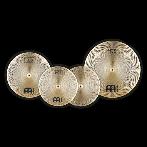 Kit de platillos Meinl 14/16/20 Practice HCS Set de bajo volumen