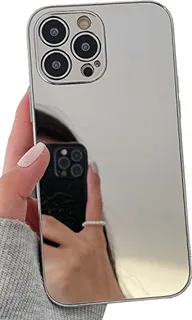 Funda Para iPhone 13 Pro Max Plata Duro Mirror Silver Platin