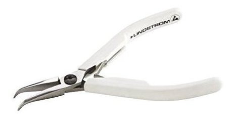 Lindstrom 7892 Supreme White Handle Bent Nose Plier 1 Pieza 