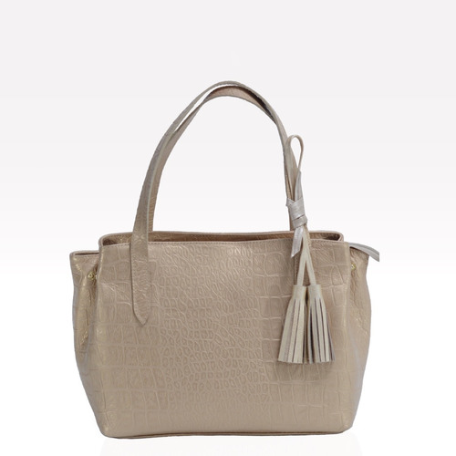 Bolso Baúl Beige