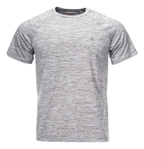 Polera Hombre Geography Fauna Gris Melange