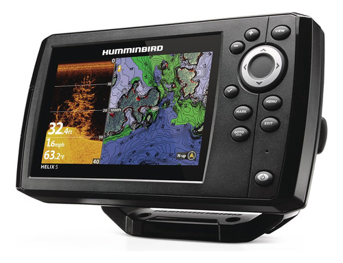 Buscador De Peces Humminbird Helix 5 Chirp Di Gps G3 Color Tft Mapas Precargados Incluidos