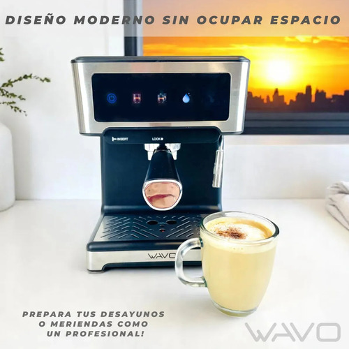 Combo Freidora De Aire 1052 + Cafetera Mc066