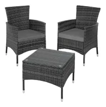 Comprar Sillas Y Mesa Tres Piezas Interior Exterior Rattan Sintetico