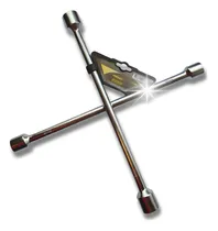 Comprar Llave Cruz Universal Acero Reforzada Auto Camioneta Cromada