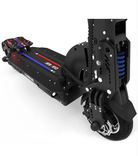 Monopatin Electrico Currus Plus 3600w / No Eco Alsina Color Negro