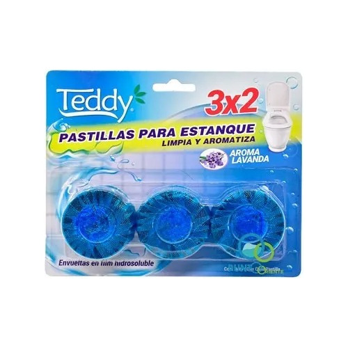 Pastillas Para Estanque 3 Unidades Teddy