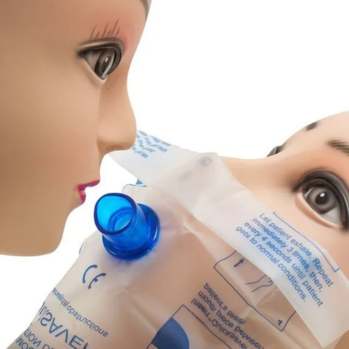 Mascarilla Rcp Desechable,primeros Auxilios 50 Pzas. Factura