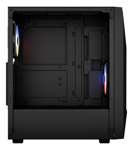 Gabinete Aerocool Player G-bk-v1 Mid-tower Atx Color Negro