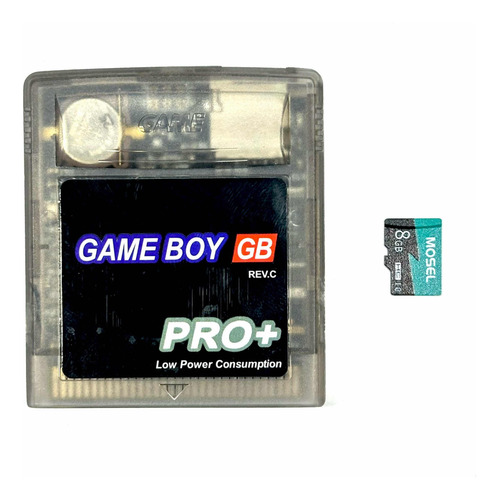 Flashcart Game Boy Color Pro + 8gb + 1000 Juegos Gbc Classic
