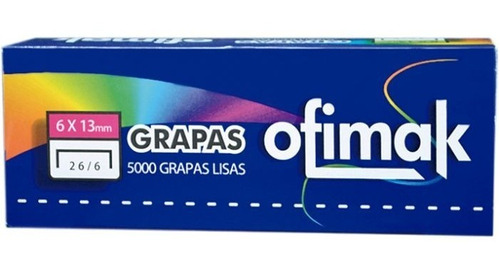 Grapas Lisas Ofimak X5000 Precio X2