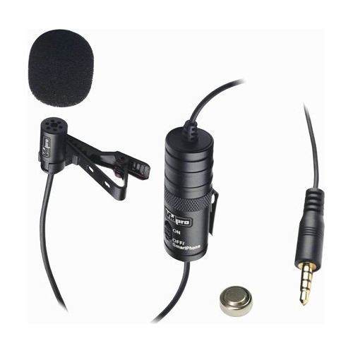 Vidpro Micrófono Lavalier Con Cable Xm-l - Cable De Audio De
