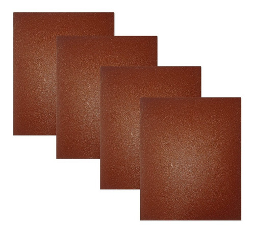 Imagen 1 de 6 de 10 Hojas De Lijas Makita 114 X 140 Mm Para Madera Y Metales