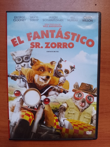 El Fantastico Sr Zorro Mr Fox Wes Anderson Dvd La Plata