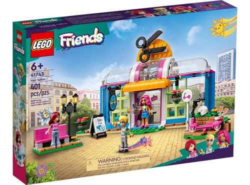 Lego Friends 41743 Salão De Cabeleireiro Quantidade De Peças 401