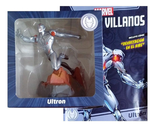Coleccion Héroes Y Villanos Marvel + Figura - N° 6 Ultro 