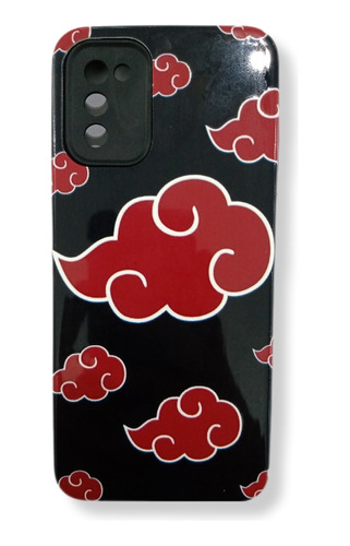 Funda Reforzada Naruto Akatsuki Compatible Con Samsung A02s