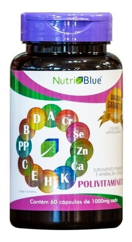 Polivitaminico Nutriblue - Vitaminas E Minerais De A-z