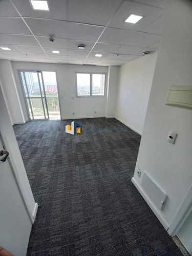 Imagem 2 de 12 de Conjunto Comercial 71m² 2 Banheiros + 2 Vagas - Ss56652