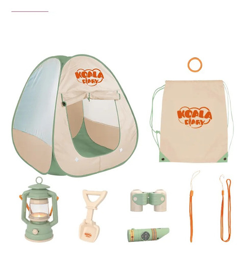 Set Tienda Camping Niños Koala + Accesorios