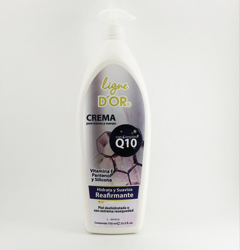 Lissia Crema Corporal Q10 X 750 Ml