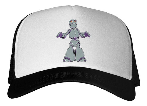 Gorra Robot Parado Manos Abiertas Design