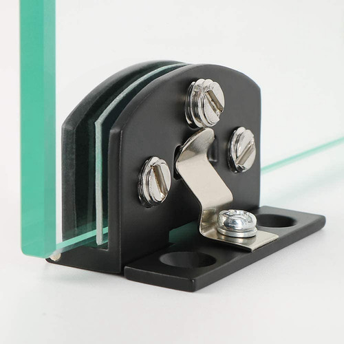 Vitrina Con Bisagras Para Puertas De Vidrio, 4 Pares, Vitrin