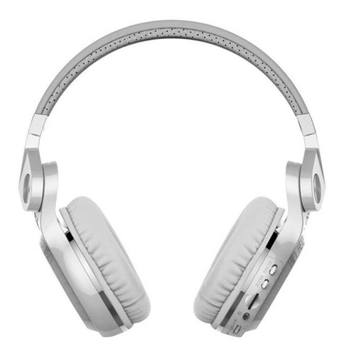 Fone de ouvido on-ear sem fio Bluedio Turbine T2+ white