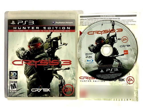 Crysis 3 Hunter Edition - Juego Original Para Playstation 3