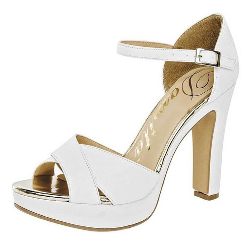 Zapatilla Damita 44007 Mujer Talla 22 Al 26 Color Blanco Sc.