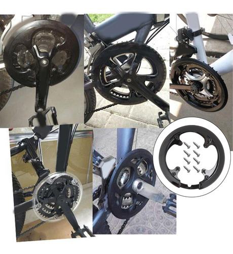 Cobertura De De Bicicleta 42~44t Com Parafusos Para