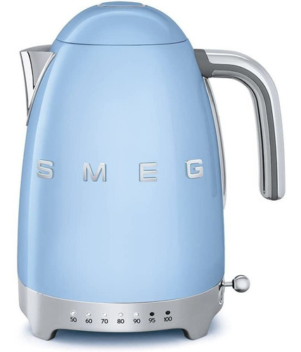 Hervidor Eléctrico Smeg, 11,7 X 10,4 X 9,1 Pulgadas, Azul...