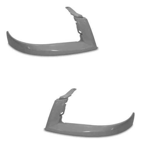Friso Moldura Farol Doblo 2009 2010 2011 2012 2013 Cinza Par