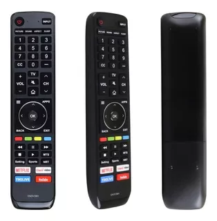 Control Compatible Con Hisense Modelo En3v39h Smart Tv