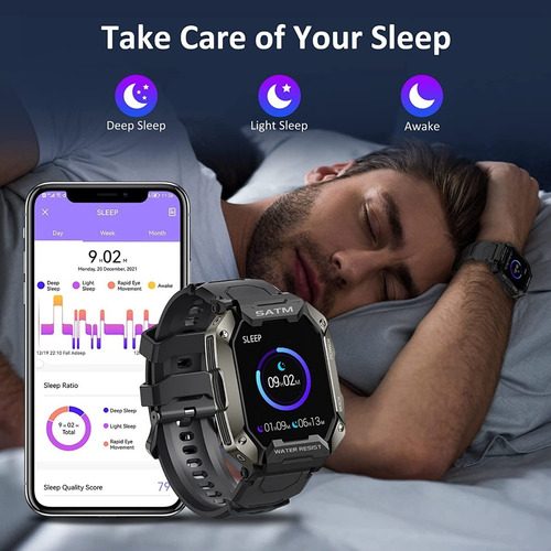 Imagen 7 de 9 de Reloj Inteligente Para Android iPhone Amaztim Original