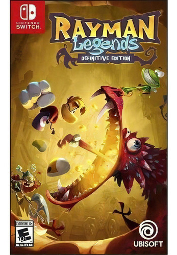 Rayman Legends Definitive Edition Switch Mídia Física