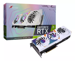 Placa De Video Igame White Rtx 3070 8gb Gddr6