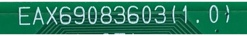 Main Lg Ebt66458402 Eax69083603 / Modelo 55un7300aud.buswlkr (Usado)
