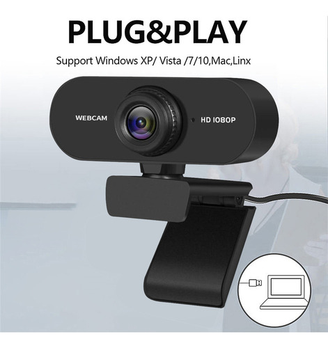 L Cámara Web Hd De 1080p Con Micrófono Con Reducción De