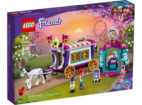Set De Construcción Lego Friends Mundo De Magia: Caravana (41688) - 348 Piezas En Caja.