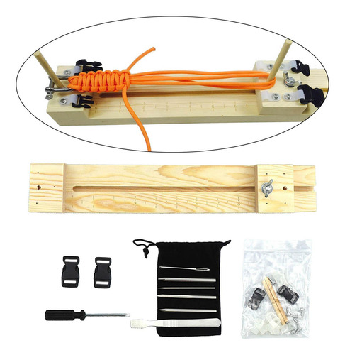 Diy Jig Pulsera Fabricante Máquina Paracaídas 6 Piezas