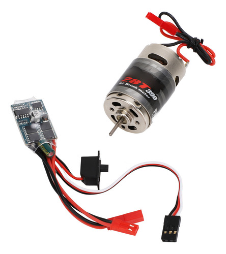 Set Combinado De Motor Con Escobillas Rc Car 390 30a Jst Plu