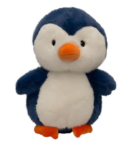 Peluche Chico De Animales Ultra Suave Y Esponjoso Color Azul Oscuro
