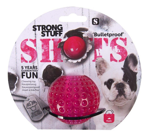 Juguete Para Perro Karlie Flamingo Shots Ball 6 Cm