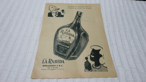 Clipping Publicidad  Antigua Licor La Rabida